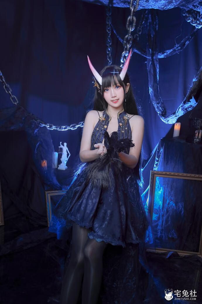 流年不停w全套作品图合集 紫发女王刻晴COS太绝了