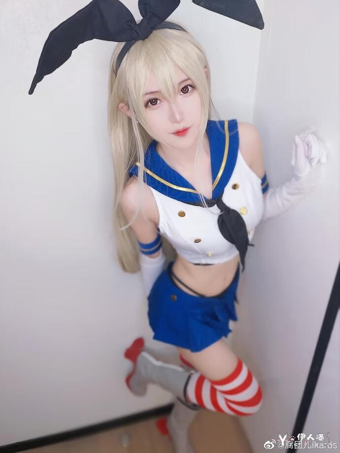 腐团儿 cosplay作品033 舰队colletion 岛风 伊人喵.jpg 腐团儿Ikaros经典战术后退竟然治好了PPD的腰伤 简直就是医学奇迹