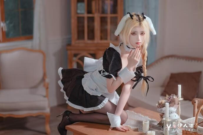 南桃Momoko cosplay作品085 主人的命令 福利向 (2) 伊人喵.jpg 南桃momoko全部图集 高冷美艳的逗比博主很会放福利