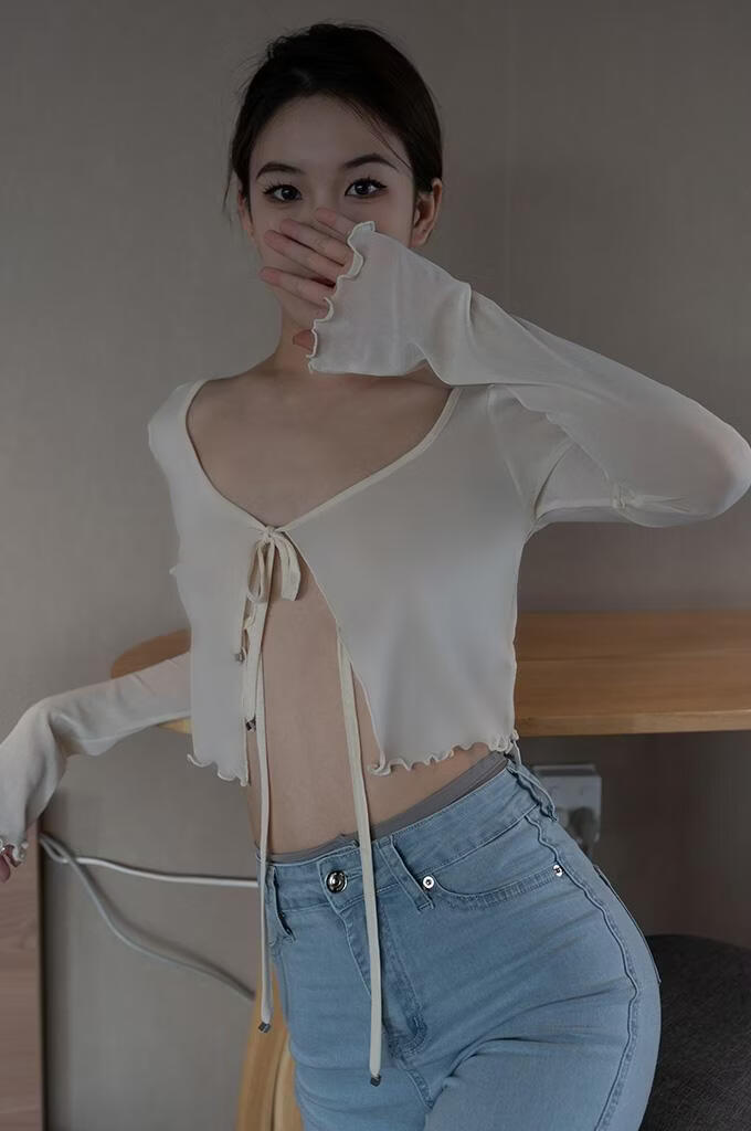 开衫_灰丝_库里丝