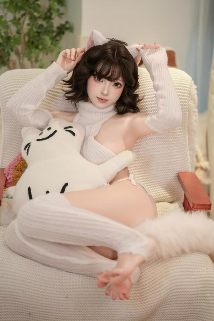 Bangni邦尼-家有小白猫 [84P-395MB]