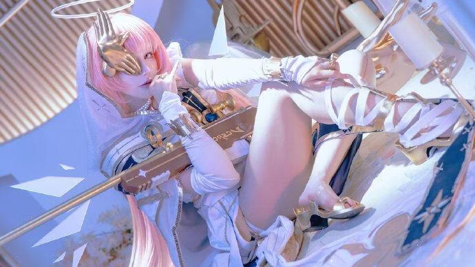 「COSPALY」明日方舟暮星安魂曲蕾缪安-18@小侦探莉莉西