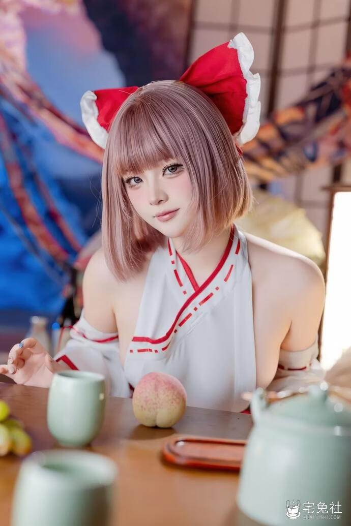 屿鱼Yukako全套作品图合集 清纯与灵动的兼职巫女