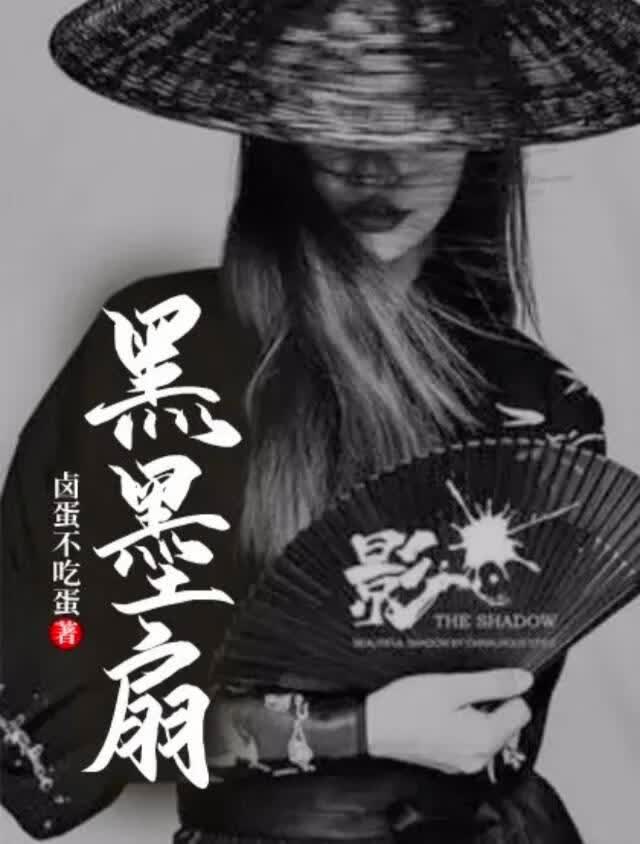 黑墨扇
