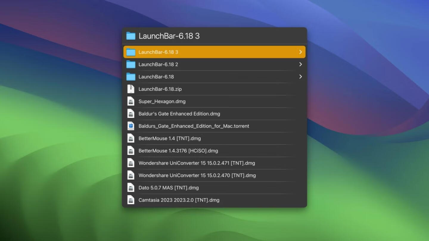 LaunchBar for Mac v6.18.1英文激活版 程序快速启动工具