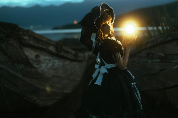 蠢沫沫-洱海黑色[17P-192MB]