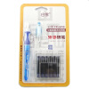 

Snow (snowhite) FP-5019 straight-tube pouch pen blue blue ink