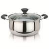 

Jingdong supermarket] the United States kitchen (maxcook) stainless steel soup pot bottom thick soup pot 24CM induction cooker general for 2-6 people YC-24