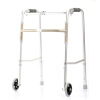 

YUWELL aluminum walker YU750 telescopic folding portable elderly pulley four-foot crutches Walker walking aid