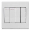 

Siemens (SIEMENS) 5TA06434NC01 four open dual control should be a series of switch socket (elegant white