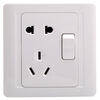 

Simon Electric (simon) S51086B five-hole with switch socket 58 series 86-type switch socket (elegant white