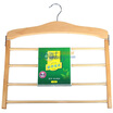 

Qiao world solid wood hanger multi - functional clothes rack pants rack WL8806