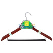 

Qiang days the racks racks racks solid wood hanger clothing trousers WL8802 three loaded