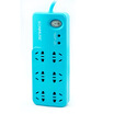 

Sound Muse SONMUSE GM-SE6NB socket plug-in wiring board row of mine six full-length 18 m sea blue