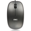

Effective deli 3715 USB wired mouse practical&convenient classic black