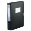 

Comix HC-55 55mm thick type sticky file box file box information box A4 black