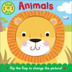 

Flip-a-Pic Animals Board book