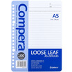 

COMIX A5 30 pages PP loose-leaf clip Notepad 20 holes color random 1 office stationery CRA5307