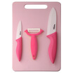 

Ceramics MYCERA ceramic cutting board set four-piece kitchen household baby food knife watermelon knife rose red TC03R