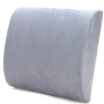 

Car kiss car home dual-use lumbar back rebound latex cotton back cushion lumbar cushion coffee color