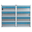 

Qixin COMIX four rows 96-bit easy to find key management box office stationery B3821