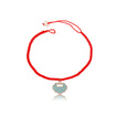 

Crystal red bracelet - wishful lock sea blue