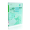 

Deli 5063 translucent color information book A4 40 pages green single loaded