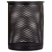 

Miki SUNWOOD 1202 metal mesh series round pen holder storage tube multi-functional pen holder - black