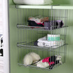 

Jingdong Supermarket Ou Runzhe shelf under the hanging of creative wardrobe storage finishing rack three loaded