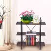 〖Follure〗3-Tier Industrial Bookcase And Book Shelves Vintage Wood And Metal Bookshelves