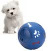 Lovely Dog Puppy Chew Toys Interactive Pet Dog Toys Rubber Ball Paw Bone Print Dog Treats Dispenser