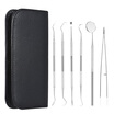 Great Power Star 6Pcs Stainless Steel Dental Tools Dentistry Instrument Mirror Odontoscope Tooth Scraper Waxing Carving Kit For Care great power star kopen in de aanbieding Great Power Star 6Pcs Stainless Steel Dental Tools Dentistry Instrument Mirror Odontoscope Tooth Scraper Waxing Carving Kit For Care great power star kopen in de aanbieding
