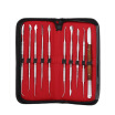 Great Power Star 10Pcs Wax Carving Tool Set Stainless Steel Dental Tools Versatile Kit Lab Equipment With Pu Holder Case great power star kopen in de aanbieding Great Power Star 10Pcs Wax Carving Tool Set Stainless Steel Dental Tools Versatile Kit Lab Equipment With Pu Holder Case great power star kopen in de aanbieding