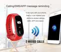 M3 Pulsera inteligente Monitoreo del ritmo cardíaco Presión arterial Pulso Pulsera OLED Fitness Tracker Reloj inteligente