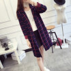 Oloey Womens Wear Of 2018 New Korean Suit Collar Plaid Knitted Sweater With A Longloose Cardigan Jacket oloey kopen in de aanbieding Oloey Womens Wear Of 2018 New Korean Suit Collar Plaid Knitted Sweater With A Longloose Cardigan Jacket oloey kopen in de aanbieding
