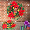 Joy Collection Zijin Christmas Decoration Ornament Gift Colorful Garland joy collection kopen in de aanbieding Joy Collection Zijin Christmas Decoration Ornament Gift Colorful Garland joy collection kopen in de aanbieding