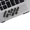 St Dewey Apple Laptop Dust Plug 12 macbook Air 116 &quot133" Retina133 " 154" Old Black
