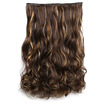 Rhyme 23 Light Brown Full Head One Piece Curly Wave Hair Extensions 5Clips Clips In Synthetic Wig Pieces For Girlwoman huismerk kopen in de aanbieding Rhyme 23 Light Brown Full Head One Piece Curly Wave Hair Extensions 5Clips Clips In Synthetic Wig Pieces For Girlwoman huismerk kopen in de aanbieding