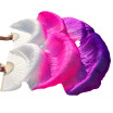 Yi Na Sheng Wu 1 Pair Dance Fans Bamboo Ribs Natural Silk Stage Performance Props Dye Women Belly Whiterosepurple yi na sheng wu kopen in de aanbieding Yi Na Sheng Wu 1 Pair Dance Fans Bamboo Ribs Natural Silk Stage Performance Props Dye Women Belly Whiterosepurple yi na sheng wu kopen in de aanbieding