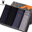 Joy Collection Playboy Mens Underwear Cotton Solid Color Mid Rise Pants Boxer Shorts 4 Pieces Gift Box Multi Xl joy collection kopen in de aanbieding Joy Collection Playboy Mens Underwear Cotton Solid Color Mid Rise Pants Boxer Shorts 4 Pieces Gift Box Multi Xl joy collection kopen in de aanbieding