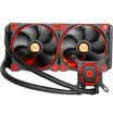Tt Thermaltake 240 integrated CPU water cooling radiator Riing fan 240 cold row copper water cooling head multi-platfo