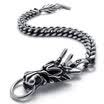 Hpolw 316L Stainless Steel Vintage Dragon Mens popular superior quality Bracelet