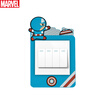 Joy Collection Marvel American Captain Switch Sticker Cover Soft Glue Luminous Creative Cartoon Set Decorative Wall Socket joy collection kopen in de aanbieding Joy Collection Marvel American Captain Switch Sticker Cover Soft Glue Luminous Creative Cartoon Set Decorative Wall Socket joy collection kopen in de aanbieding
