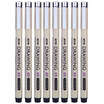 Joy Collection Jinvanyan Genvana Drawing Needle Pen G 0950T 8 Sets Black joy collection kopen in de aanbieding