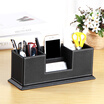 Joy Collection Yapi Shi Leather Double Pen Holder Storage Box Business Card Creative Office Supplies Stationery Living Room Coffee Table Desktop Remote Control Black Needle joy collection kopen in de aanbieding Joy Collection Yapi Shi Leather Double Pen Holder Storage Box Business Card Creative Office Supplies Stationery Living Room Coffee Table Desktop Remote Control Black Needle joy collection kopen in de aanbieding