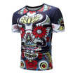 Canghpgin Summer Mens Short Sleeve T Shirt Casual Printed Pullover Tops canghpgin kopen in de aanbieding