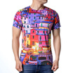 Clothing Loves Fashion Mens Short Sleeve Round Neck House Printing T Shirt clothing loves kopen in de aanbieding Clothing Loves Fashion Mens Short Sleeve Round Neck House Printing T Shirt clothing loves kopen in de aanbieding