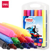 Joy Collection Deli Thomas Series 12 Color Easy To Wash Thick Triangle Student Watercolor Pen 70711 joy collection kopen in de aanbieding Joy Collection Deli Thomas Series 12 Color Easy To Wash Thick Triangle Student Watercolor Pen 70711 joy collection kopen in de aanbieding