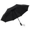 MAYDU dry automatic 30 umbrella male business folding sunshade umbrella UPF50 M3339 black