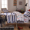 Joy Collection Hongrui Home Textiles Set Single Student Three Piece Cotton High Profile Density Twill Fashionable Love Blue 12M Bed joy collection kopen in de aanbieding Joy Collection Hongrui Home Textiles Set Single Student Three Piece Cotton High Profile Density Twill Fashionable Love Blue 12M Bed joy collection kopen in de aanbieding